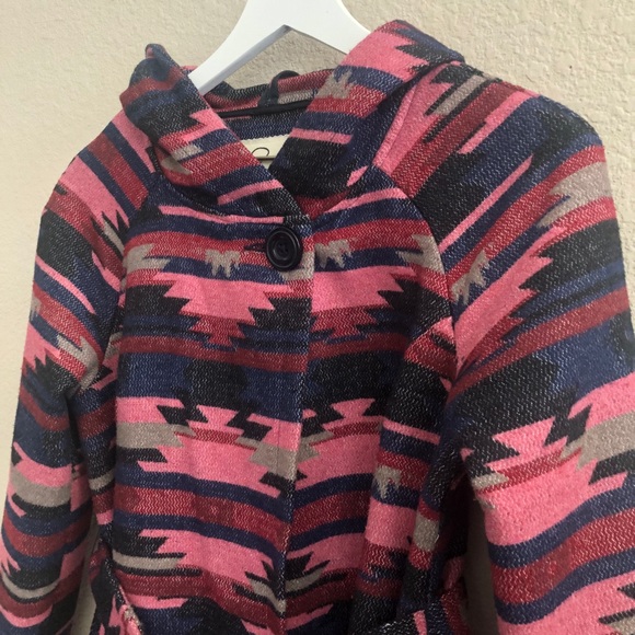 Anthropologie Tabitha Leona Aztec Wrap Coat - Picture 8 of 8